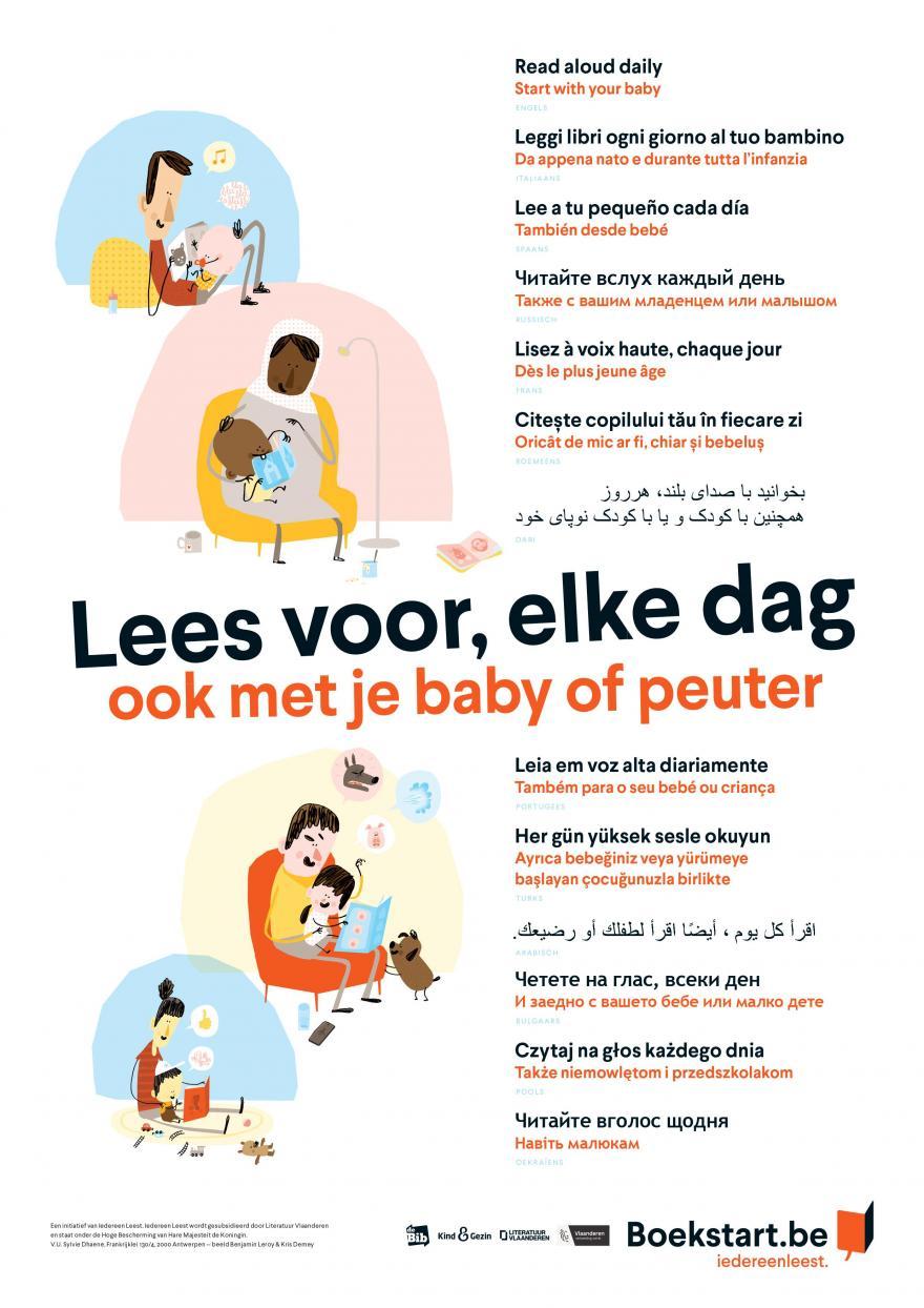 Meertalige affiche