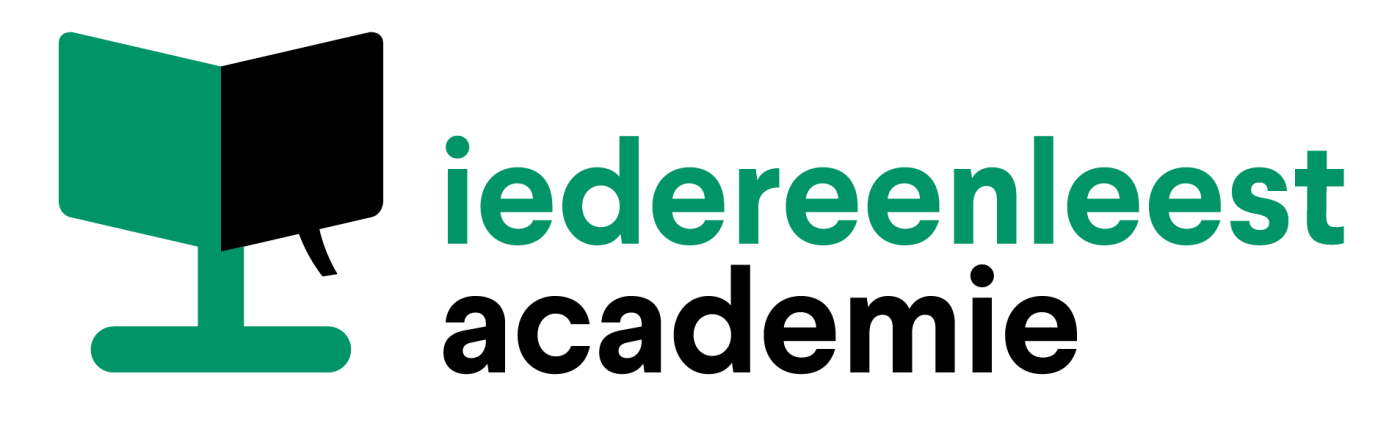 Iedereen Leest Academie logo